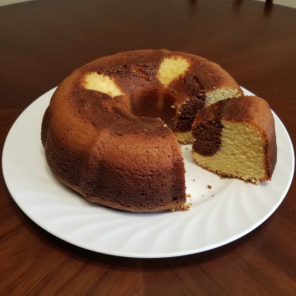 Bolo de Fubá com Leite Coalhado