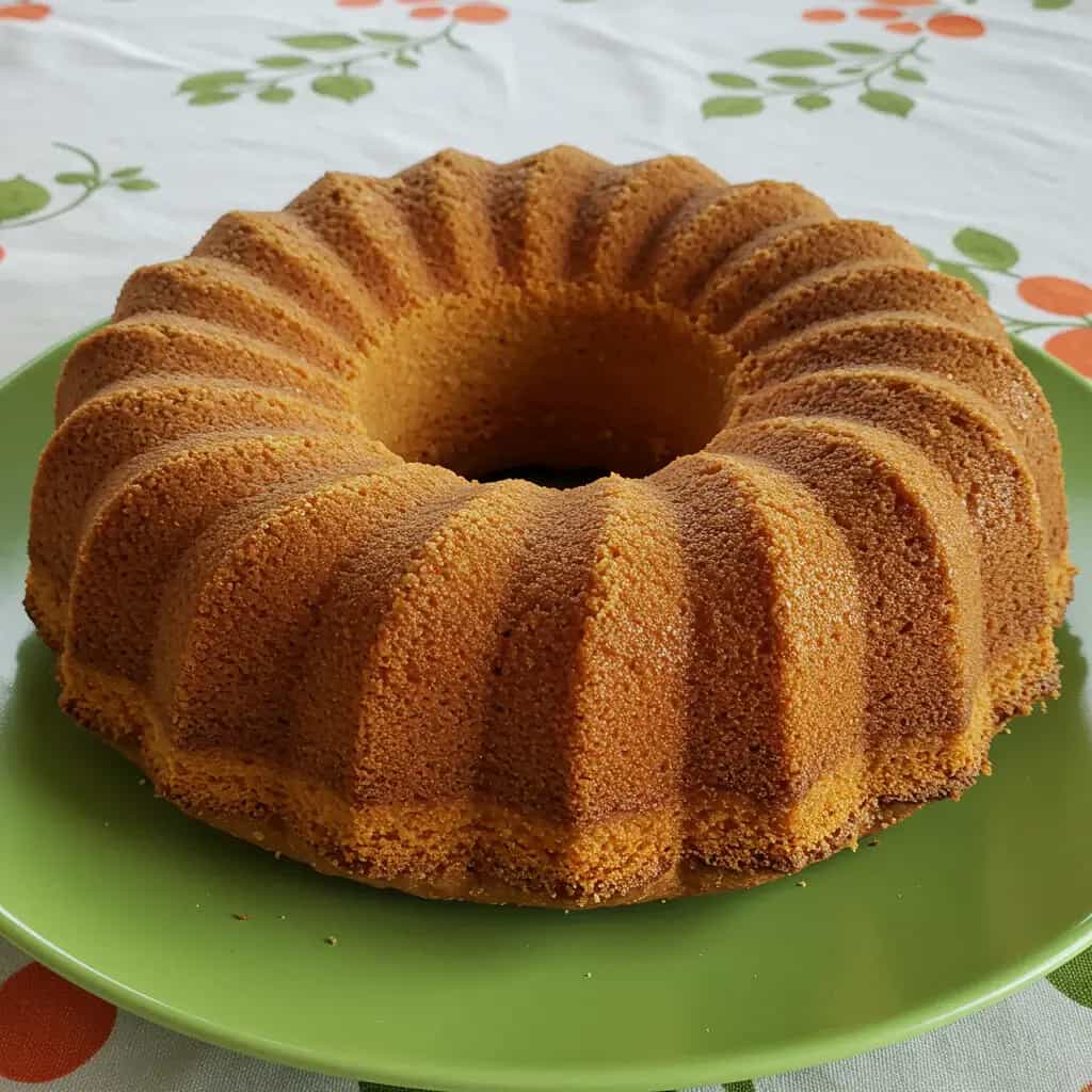 Bolo de Fubá Cremoso