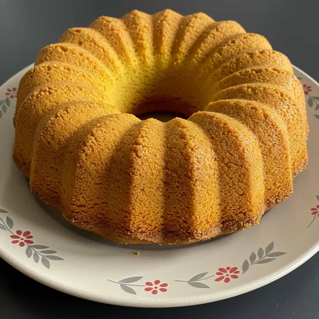 Bolo de Fubá Cremoso