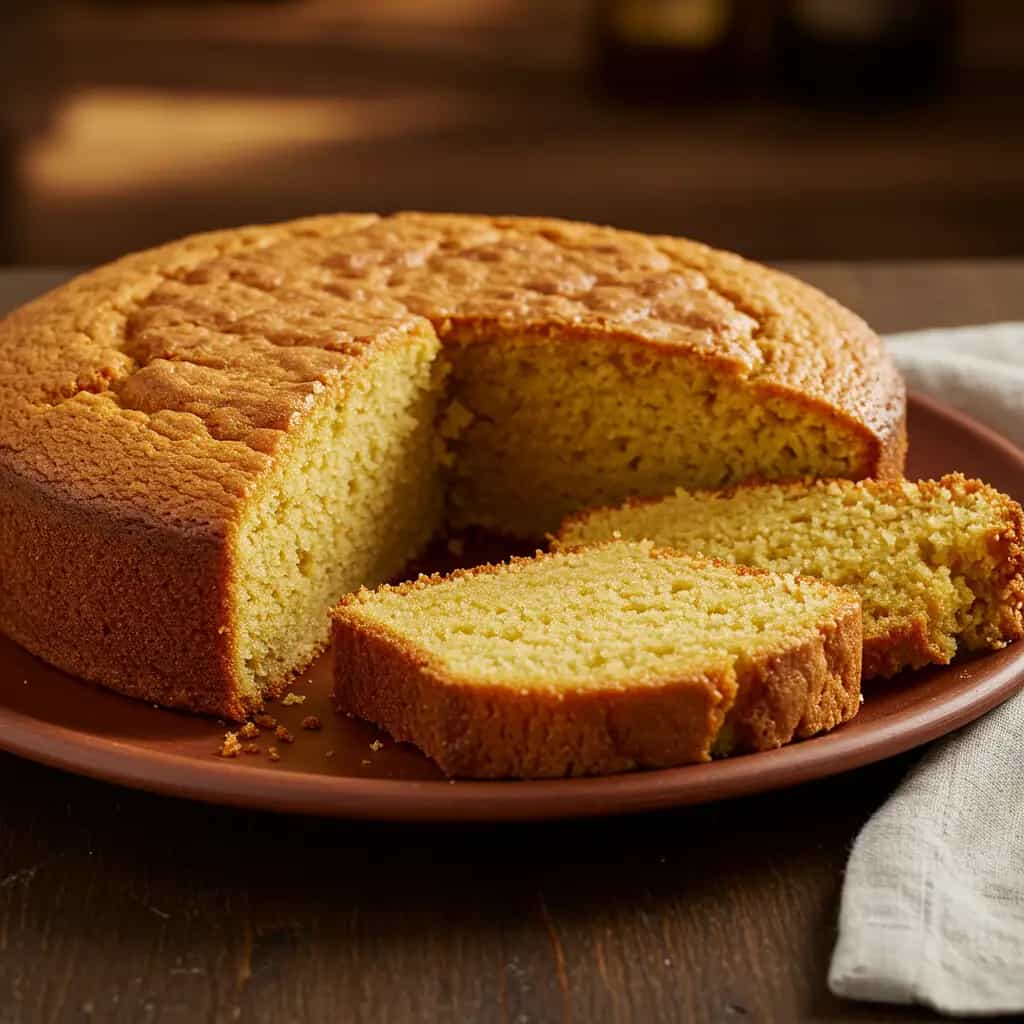 Bolo de Fubá Cremoso