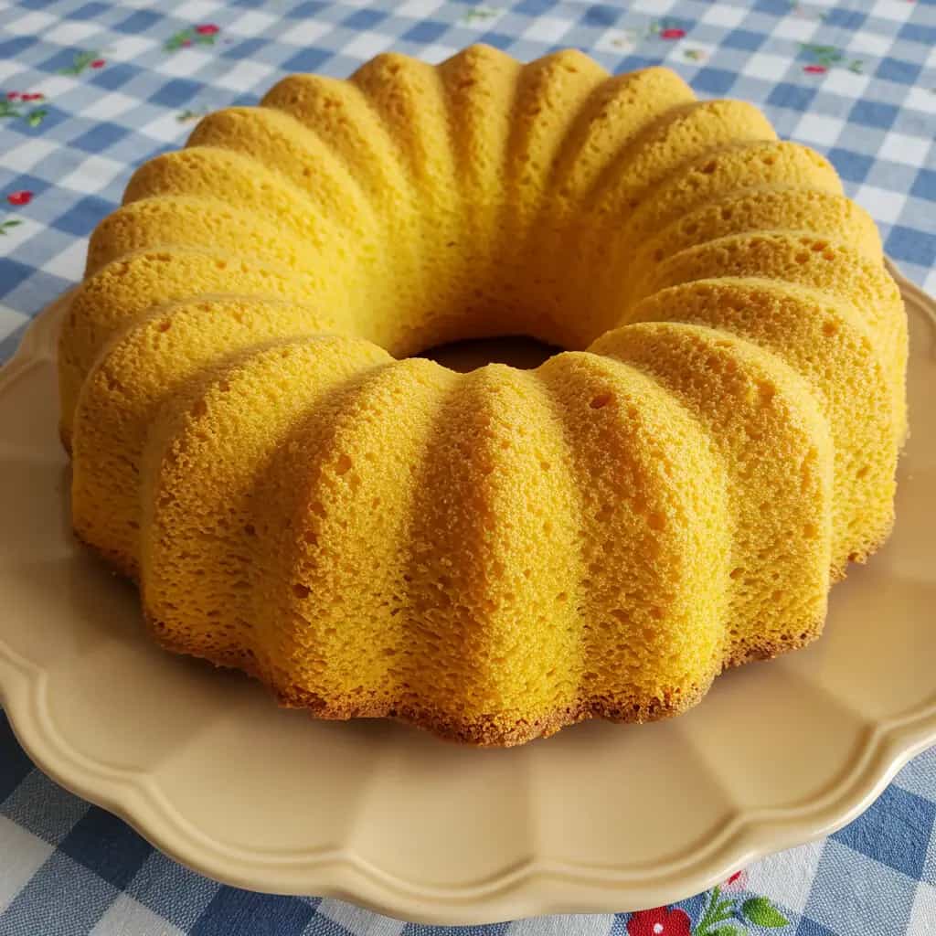 Bolo de Fubá Super Fofo