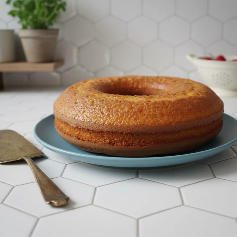 Bolo de Laranja Rápido (Liquidificador)