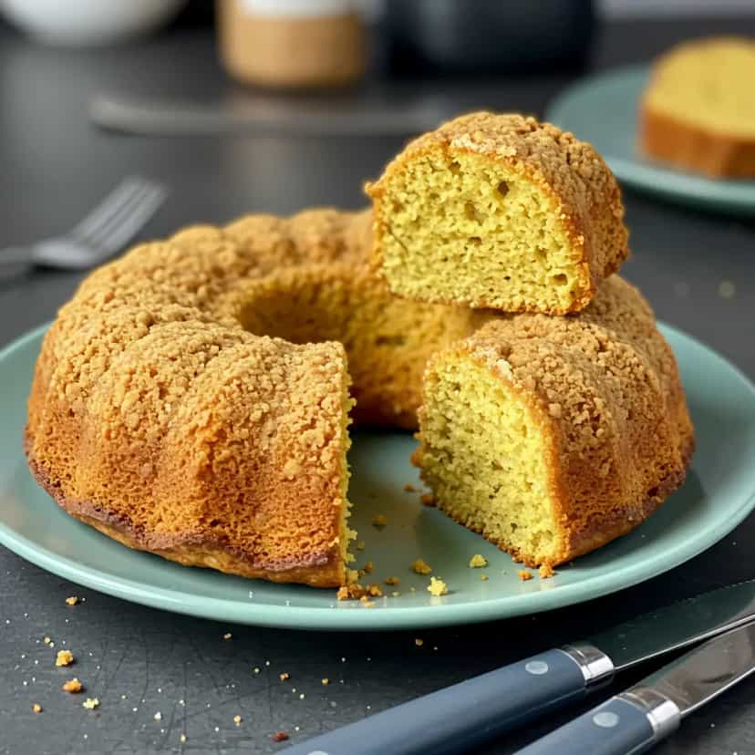 Foto deliciosa de Bolo de Mamão com Aveia: Receita Simples e Deliciosa pronta para servir - Bolos & Cupcakes