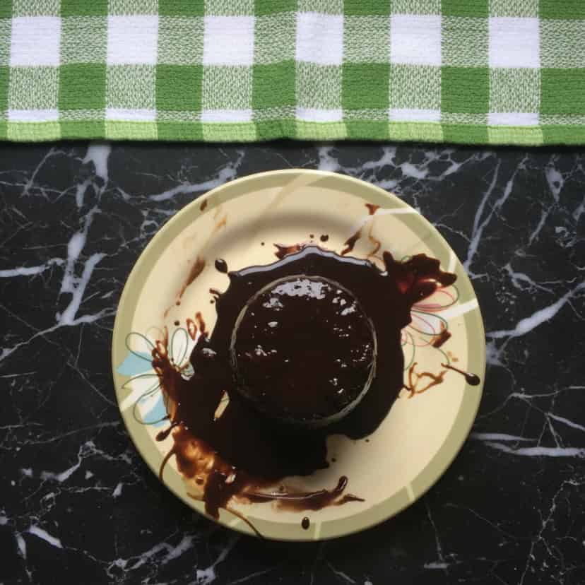 Bolo de micro-ondas feito em 3 minutos
