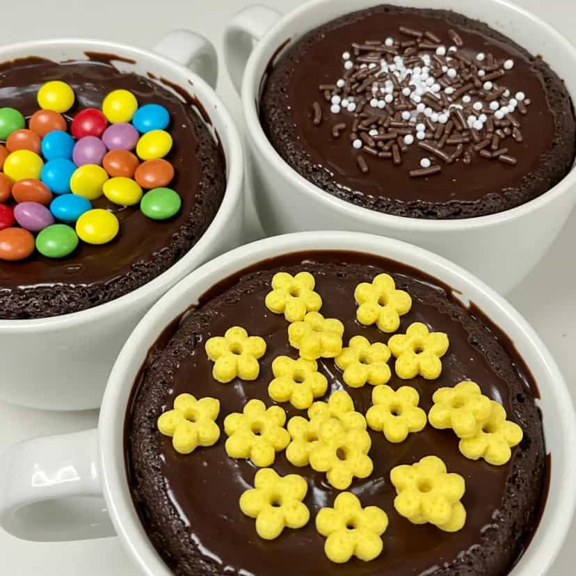 Foto deliciosa de Bolo de micro-ondas pronta para servir - No Micro-ondas