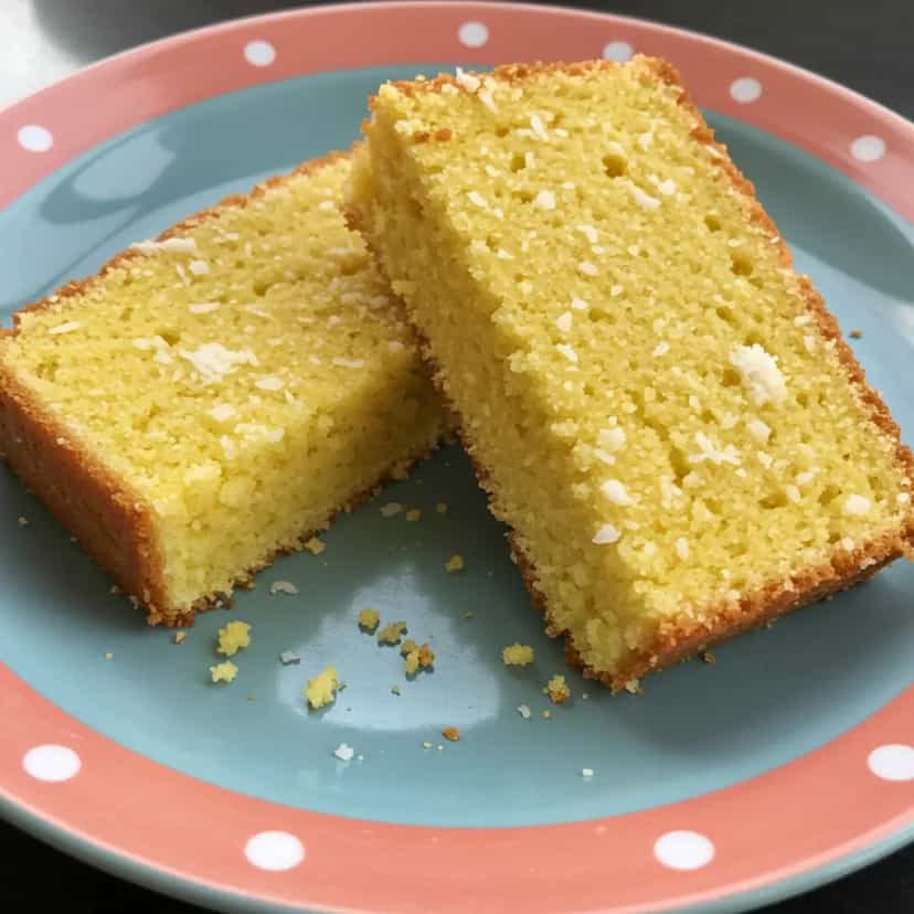 Foto deliciosa de Bolo de Milharina Cremoso pronta para servir - Bolos & Cupcakes