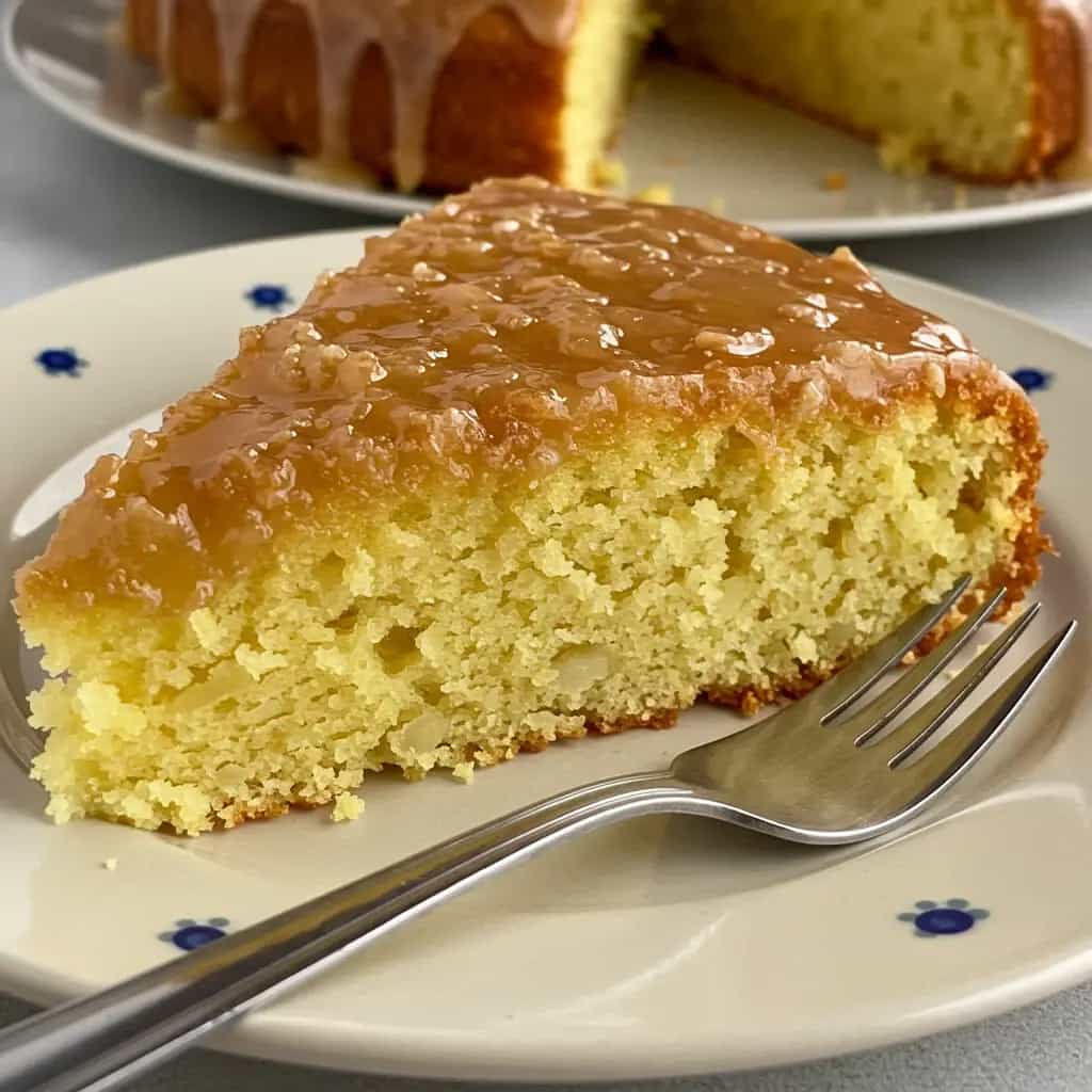 Bolo de Milho Cremoso com Coco