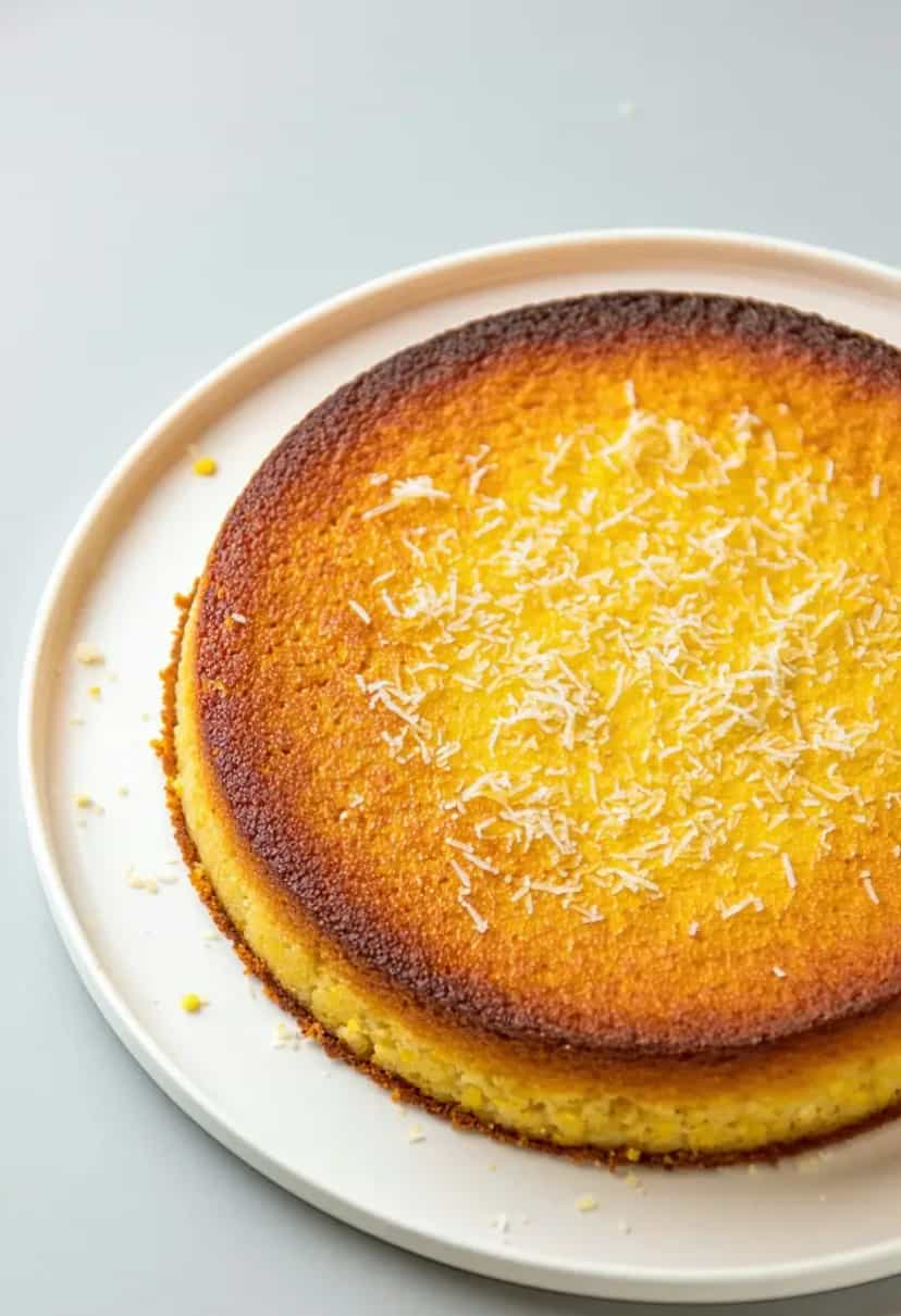 Foto deliciosa de Bolo de Milho Cremoso pronta para servir - Outras Receitas