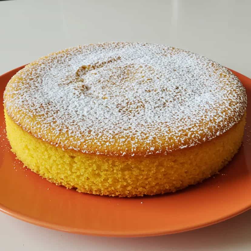Foto deliciosa de Bolo de Milho Verde com Fubá pronta para servir - Bolos & Cupcakes
