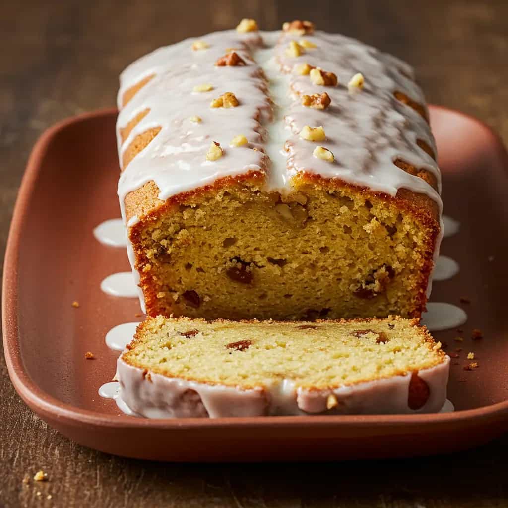 Bolo de Páscoa com Nozes e Uvas Passas