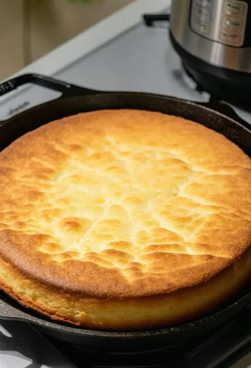 Foto deliciosa de Bolo de Polvilho Doce Simples pronta para servir - Outras Receitas