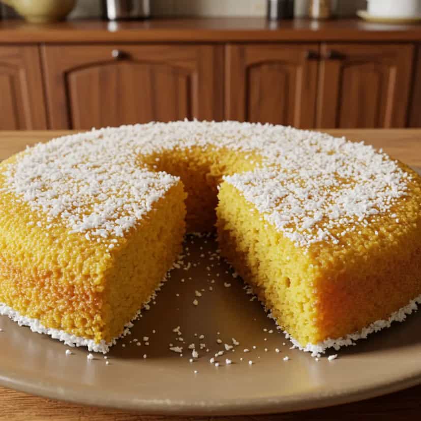 Foto deliciosa de Bolo de tapioca da Bahia pronta para servir - Bolos & Cupcakes
