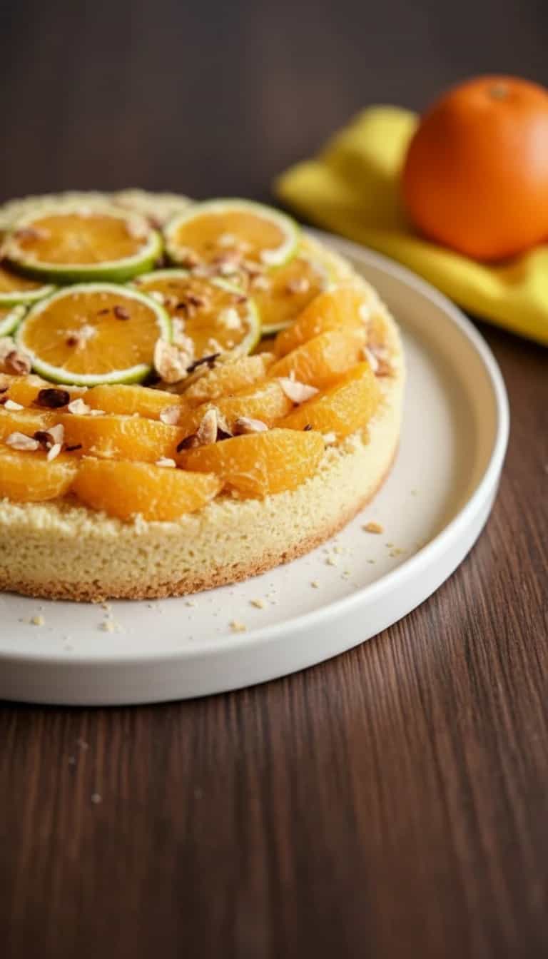 Bolo Encharcado de Laranja