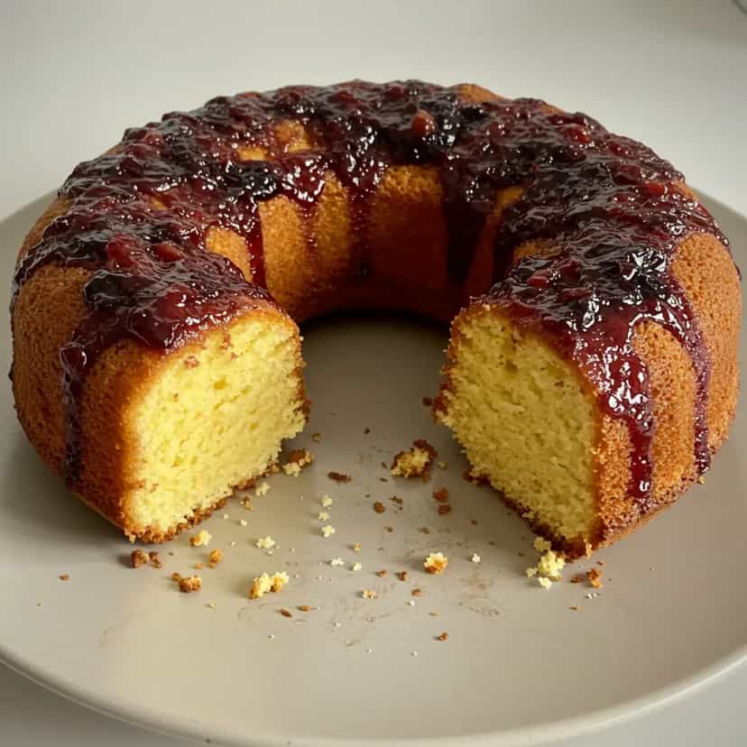 Foto deliciosa de Bolo Fit de Milho pronta para servir - Bolos & Cupcakes