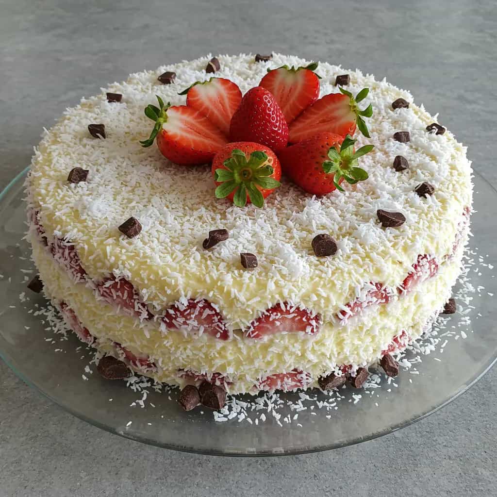 Bolo Gelado de Laranja