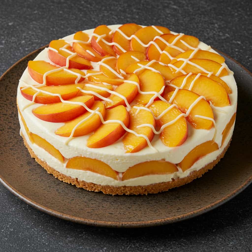 Bolo Maravilha de Pêssego com Doce de Leite