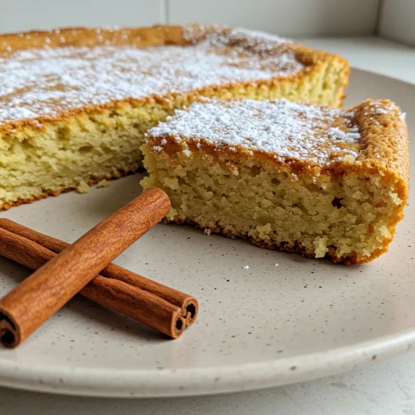 Bolo Mistério de Pão com Coco (Sem Liquidificador)
