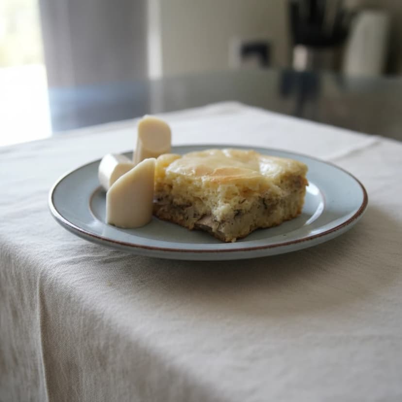 Bolo Salgado de Palmito e Atum