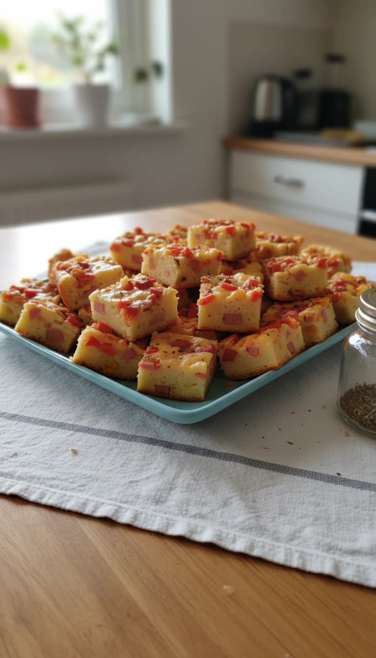 Bolo Salgado de Salsicha e Milho Verde