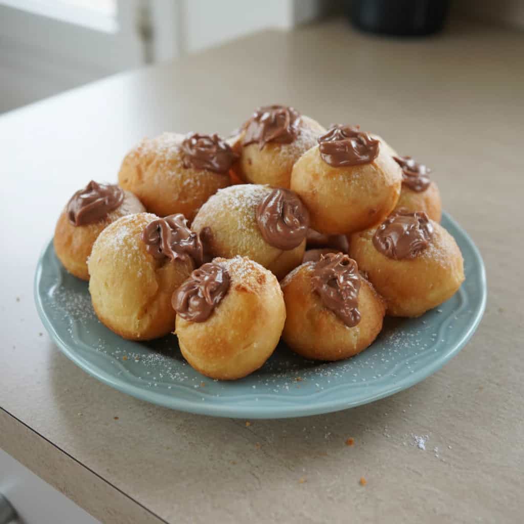 Bombinhas de Chocolate Fritas