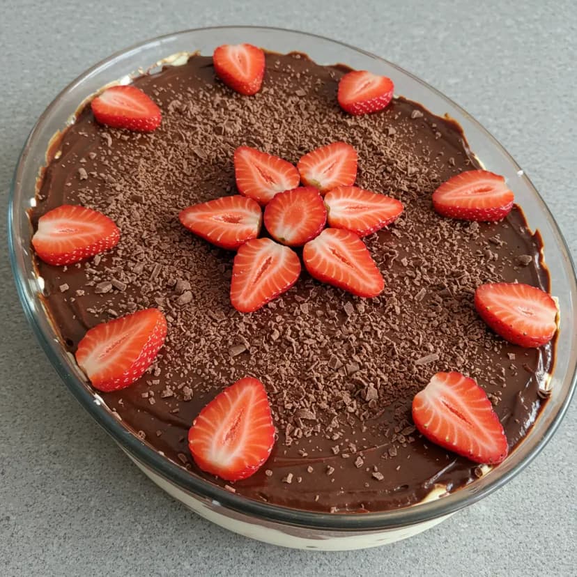 Bombom Aberto de Chocolate