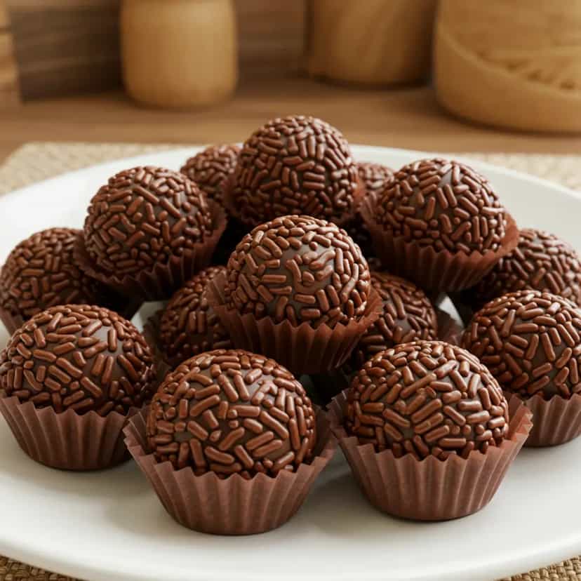 Foto deliciosa de Bombom de leite em pó pronta para servir - Outras Receitas