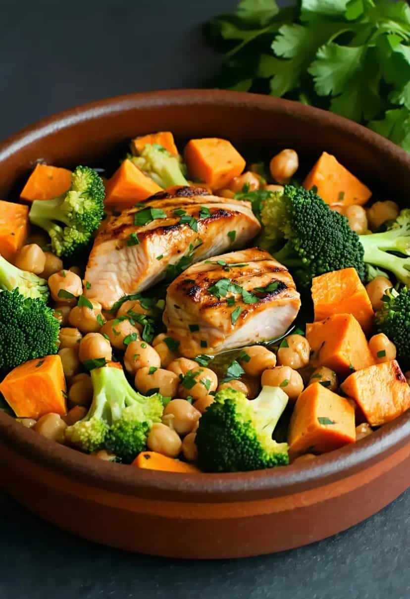 Foto deliciosa de Bowl Proteico de Batata Doce pronta para servir - Bowls & Noodles