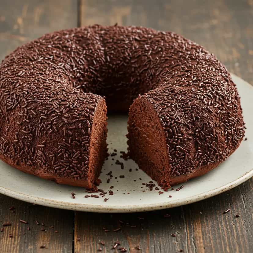 Foto deliciosa de Brigadeirão de Nescau: Cremoso e Irresistível pronta para servir - Pudins & Cremes