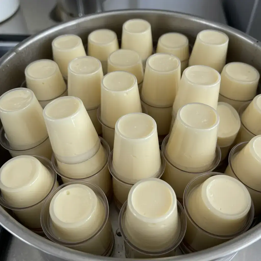 Brigadeiro Branco Cremoso em Copinhos