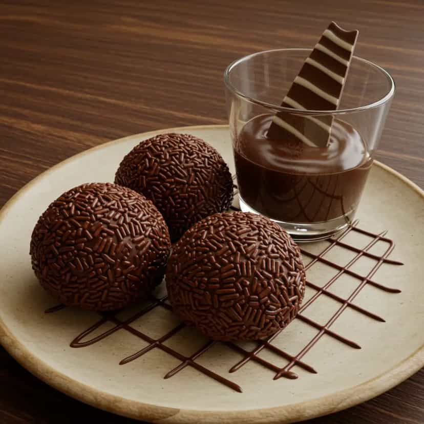 Foto deliciosa de Brigadeiro de Café: Uma Delícia Irresistível pronta para servir - Outras Receitas