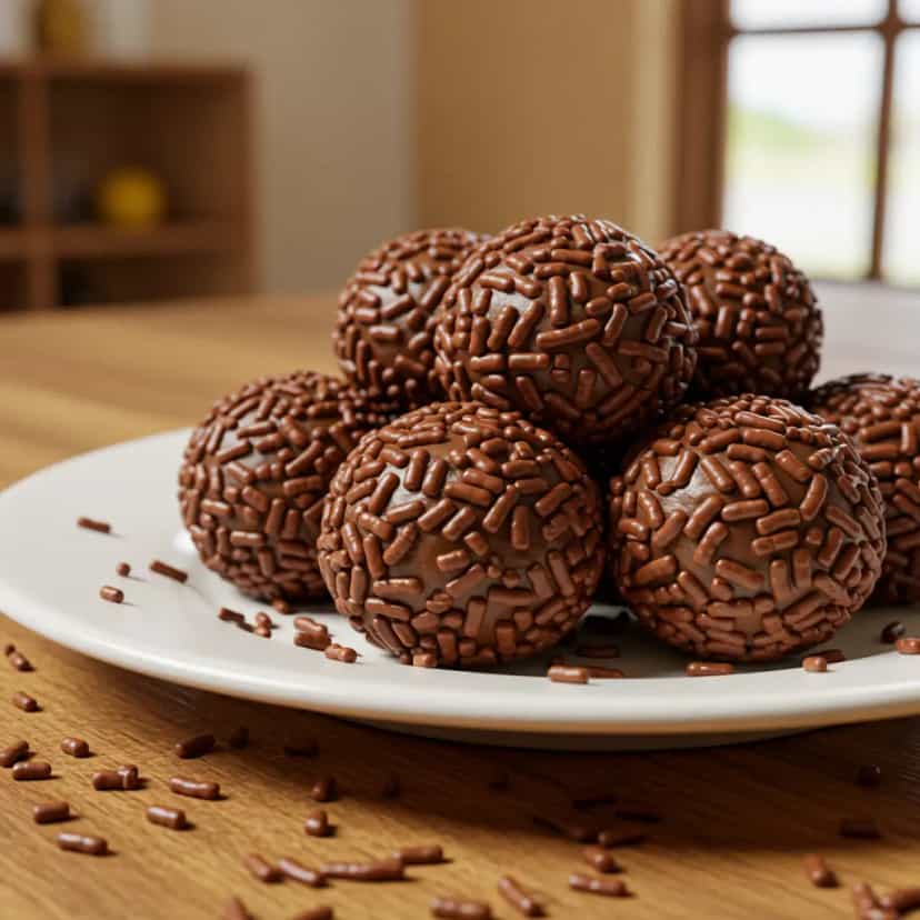 Foto deliciosa de Brigadeiro de Microondas pronta para servir - Outras Receitas