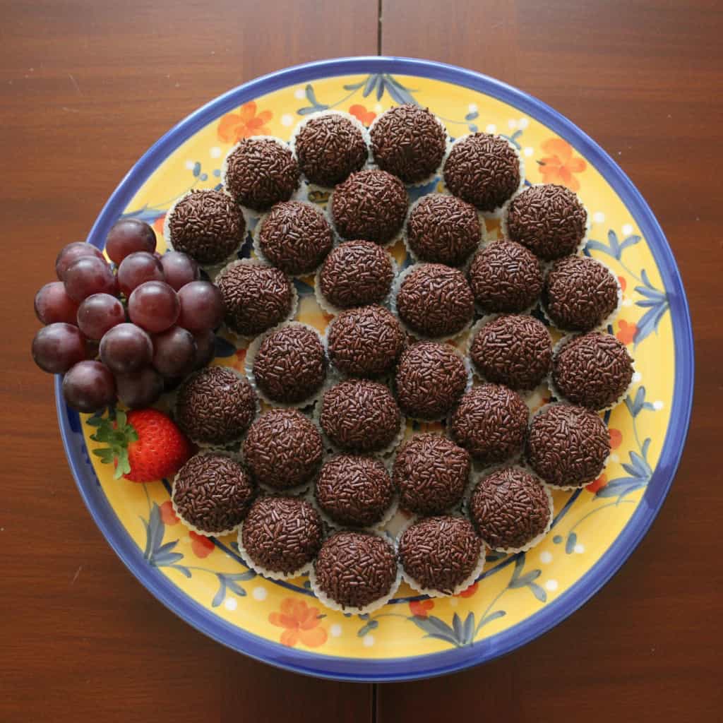 Brigadeiro Light de Uva