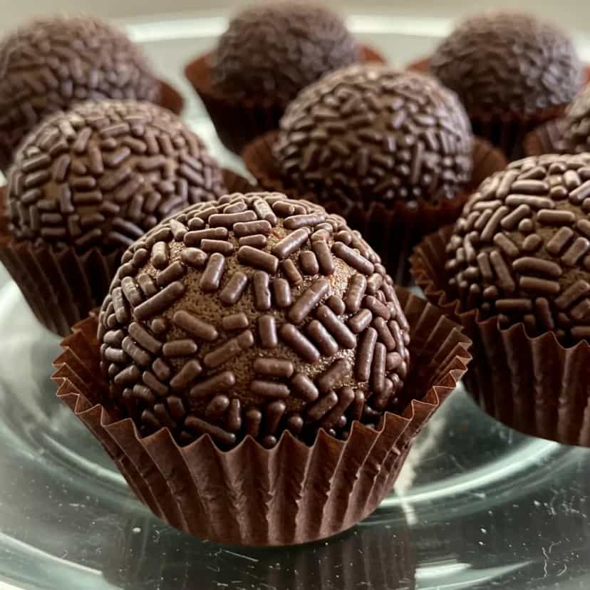 Foto deliciosa de Brigadeiro Tradicional pronta para servir - Outras Receitas