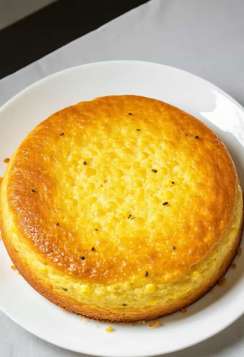 Foto deliciosa de Broa de Fubá pronta para servir - Lanches de Padaria
