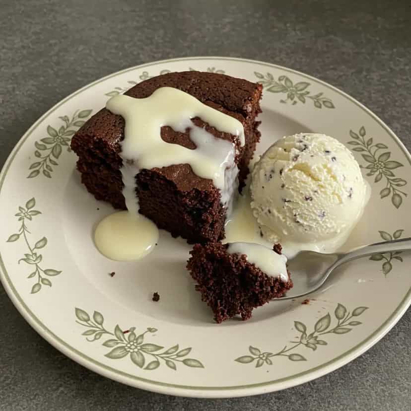 Foto deliciosa de Brownie de Caneca no Micro-ondas pronta para servir - Brownies & Cookies