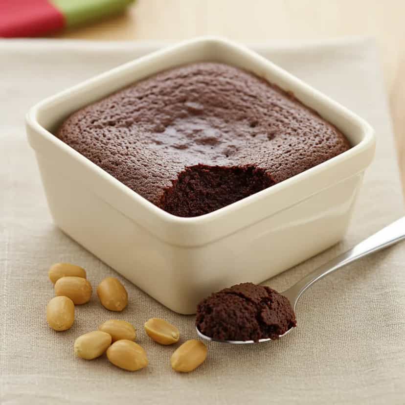 Foto deliciosa de Brownie de Microondas: Rápido e Delicioso pronta para servir - Brownies & Cookies