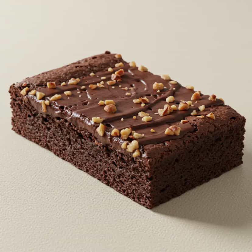 Foto deliciosa de Brownies de Chocolate Meio Amargo pronta para servir - Brownies & Cookies