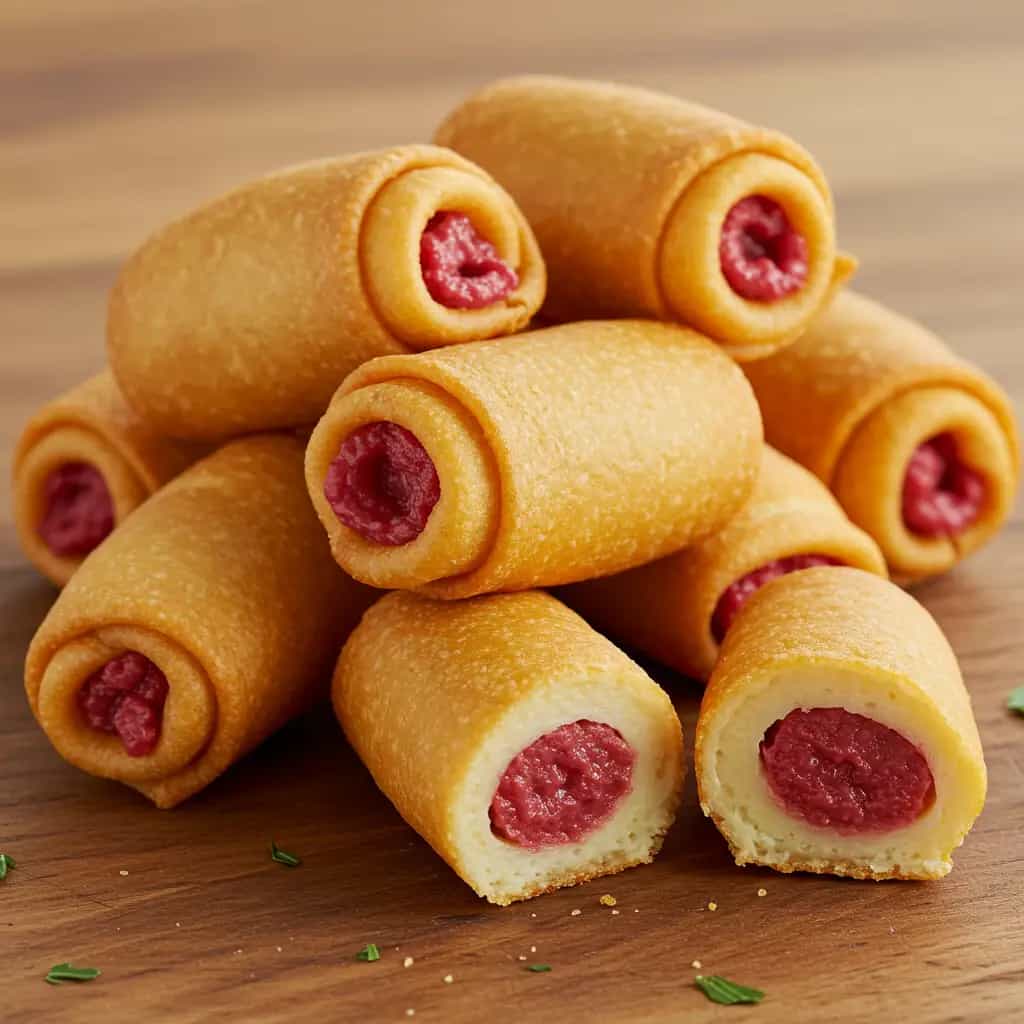 Cachorrinhos Enrolados na Massa Caseira