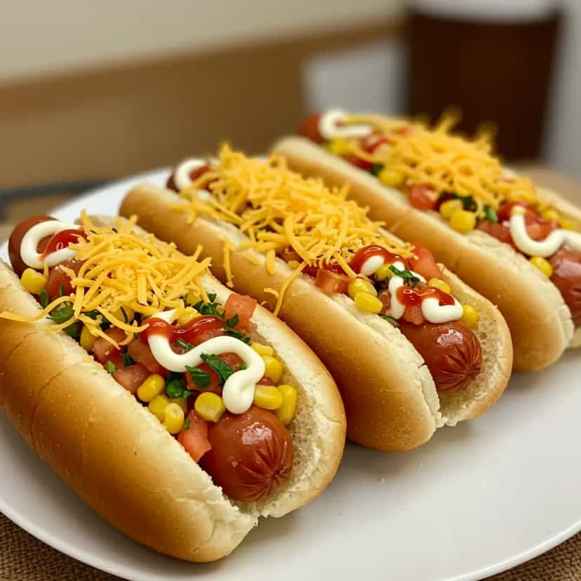 Foto deliciosa de Cachorro quente aprovadíssimo pronta para servir - Outras Receitas