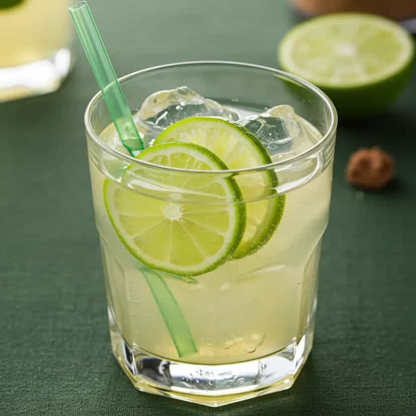 Foto deliciosa de Caipirinha Light com Limão e Vodka pronta para servir - Coquetéis