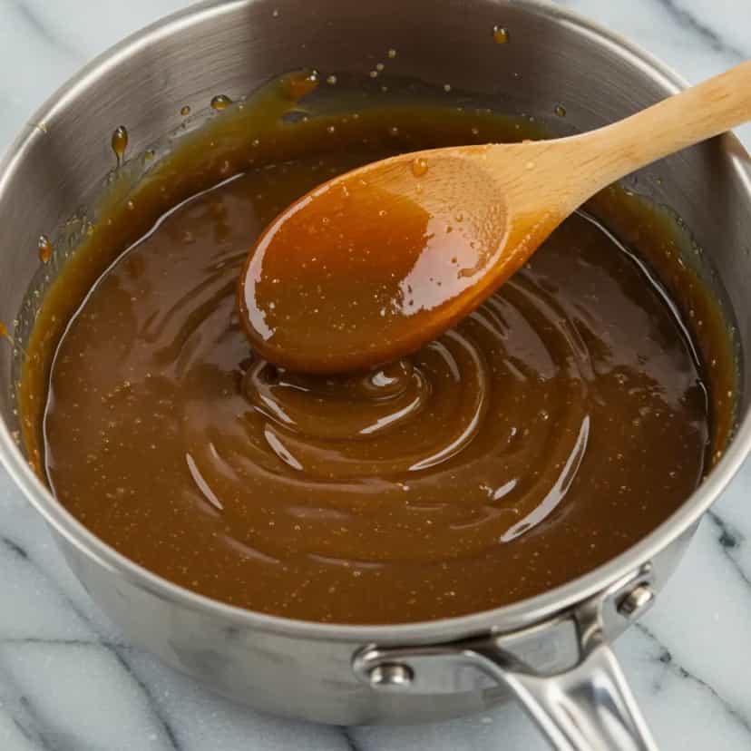 Foto deliciosa de Calda de Caramelo Dietética pronta para servir - Sem Açúcar
