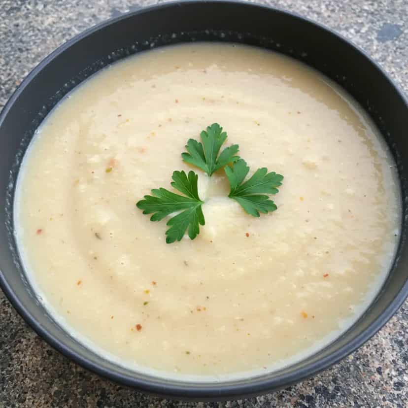 Foto deliciosa de Caldo de Sururu Cremoso pronta para servir - Sopas & Caldos