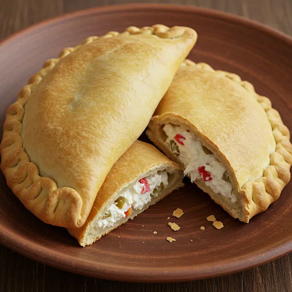 Calzone de Frango Caseiro