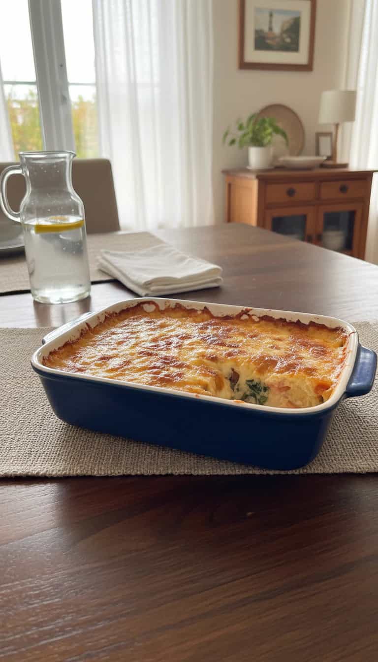 Camarão à Fiorentina