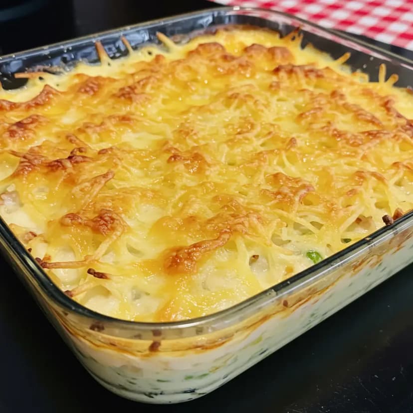 Camarões ao Creme com Batata Palha