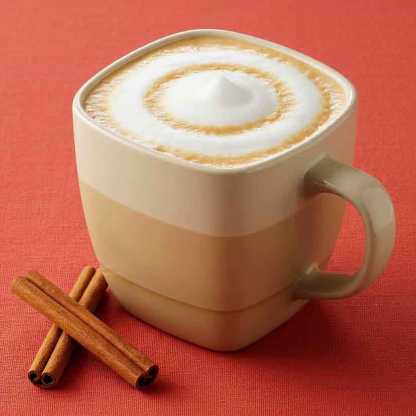 Foto deliciosa de Cappuccino Brasileiro: Café com Leite Cremoso pronta para servir - Bebidas Quentes