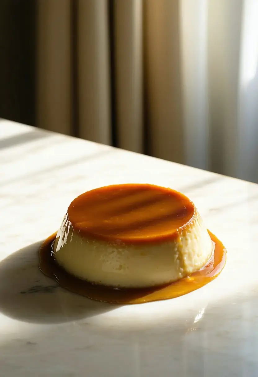 Foto deliciosa de Pudim de Caramelo pronta para servir - Pudins & Cremes
