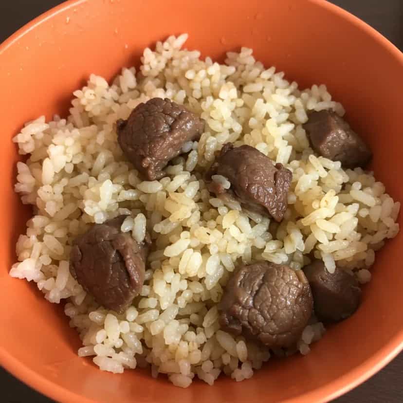 Foto deliciosa de Carreteiro com Fígado de Boi pronta para servir - Carnes & Frango
