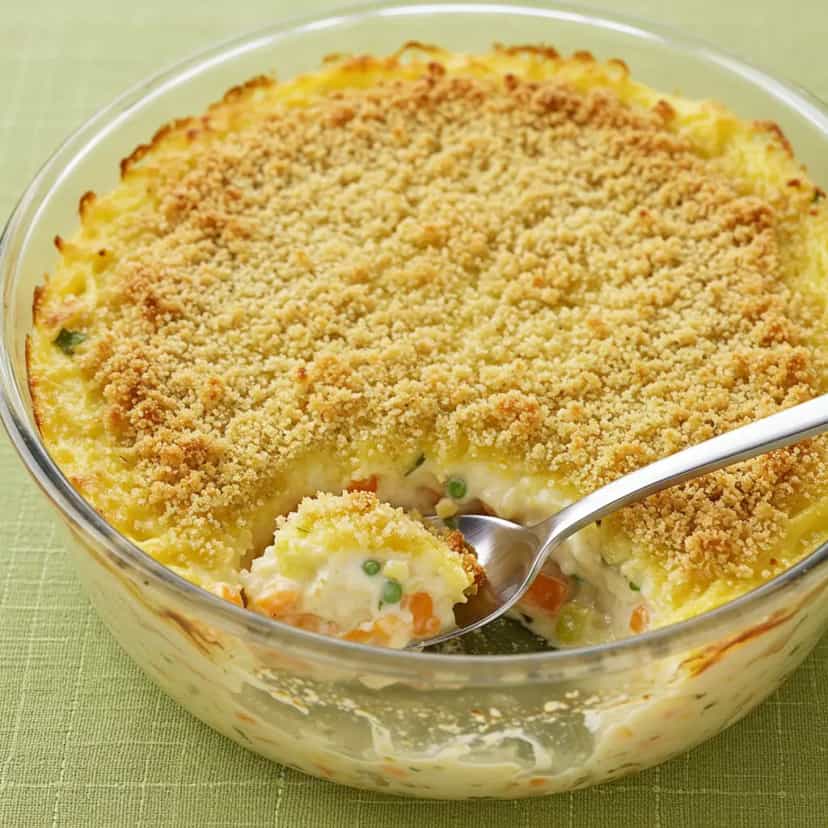 Foto deliciosa de Casquinha de Siri Cremosa pronta para servir - Peixes & Frutos do Mar