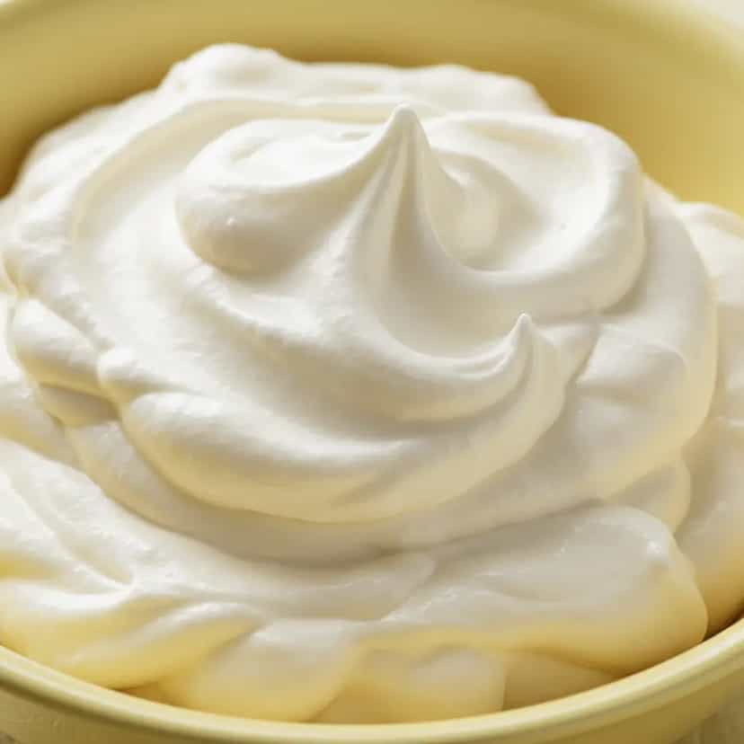 Foto deliciosa de Chantilly Cremoso Caseiro pronta para servir - Outras Receitas